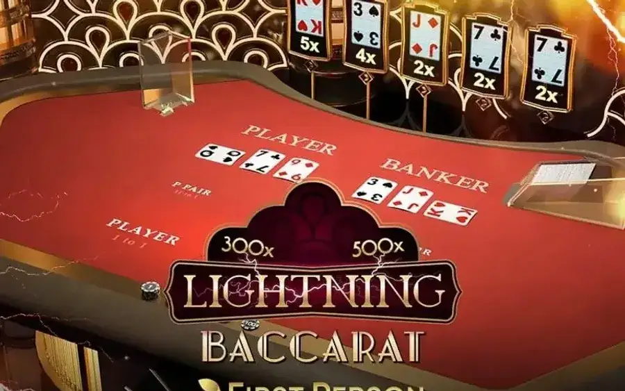 First Person Lightning Baccarat